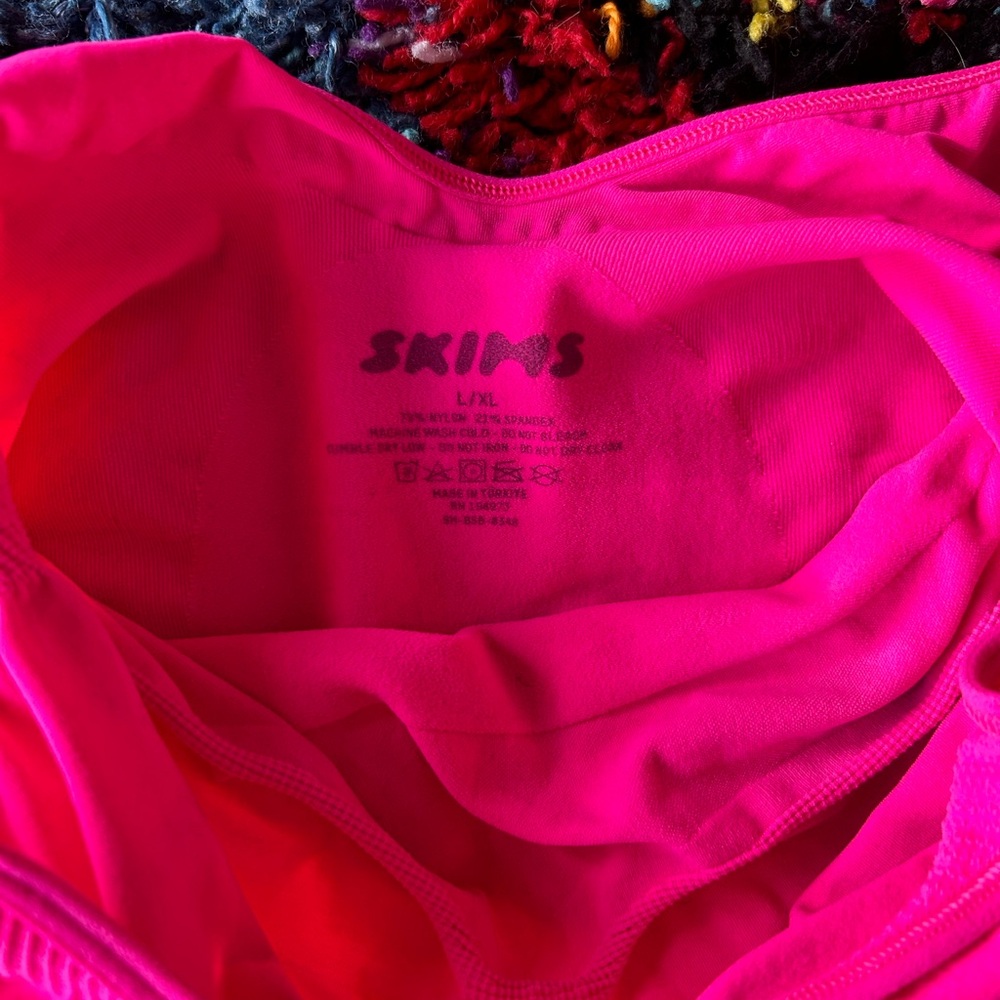 Hot Pink Skims bodysuit
